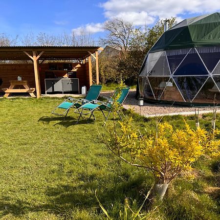 Hotel Geodesic Dome Glamping à Llanidloes Extérieur photo
